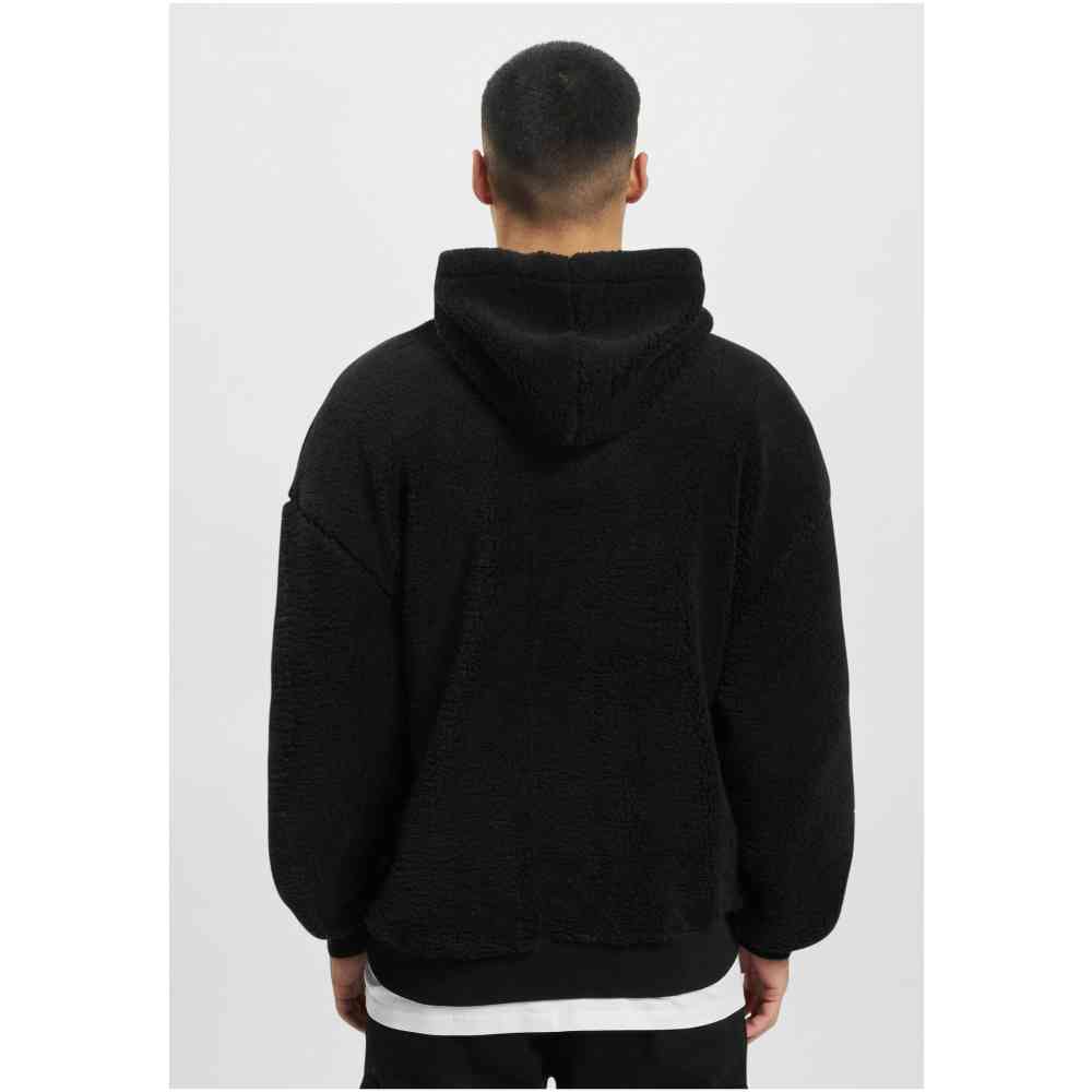DEF - Teddy Embroidery Hoodie - Black